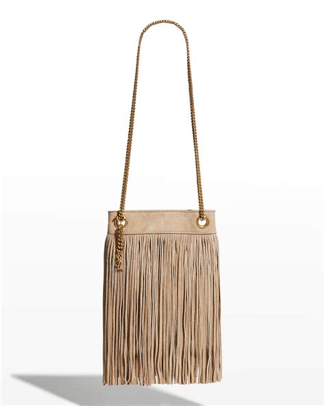 ysl black suede fringe bag|Saint Laurent Official Online Store .